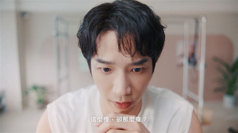 劉以豪是器械皮拉提斯初學者。（圖／虎牌器械皮拉提斯提供）