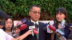 核三重啟公投投票日，民進黨準秘書長徐國勇投票後受訪。（圖／翻攝畫面）