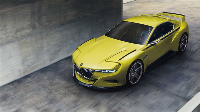BMW概念車3.0 CSL Hommage R。（翻攝BMW網站）