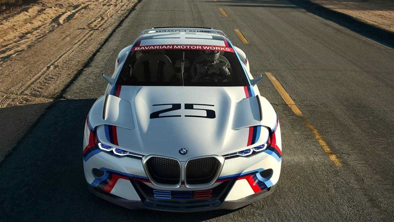 BMW概念車3.0 CSL Hommage R。（翻攝BMW網站）