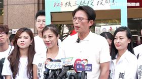 黃國昌今天受訪時被問到昨天和記者發生摩擦，他又嗆記者不知道在說什麼，「你問這麼空泛的問題我真的無從回答！」（圖／翻攝畫面）