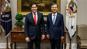 南韓外交部長趙顯前往美國，與國務卿盧比歐會面。（圖／翻攝自南韓外交部官網）