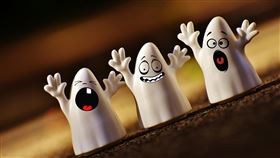 鬼月、可愛幽靈、鬼魂、阿飄、搞笑。（示意圖／PIXABAY）