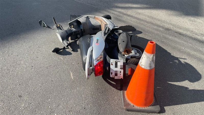 台中東勢投開票所管理員車禍!全身傷送醫