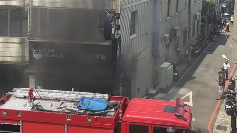 新/台中便當店火警!員工烤肉險燒了廚房