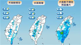 未來降雨趨勢。（圖／氣象署提供）