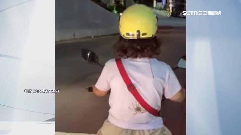 影／大蜘蛛爬上女騎士背部　嚇死目擊者