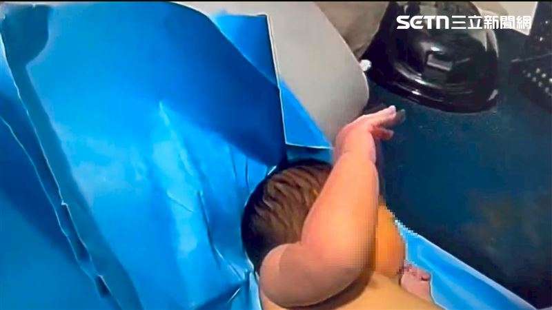 生母於一個月前承租學生套房，否認懷孕而後就產下女嬰。（圖／翻攝畫面）