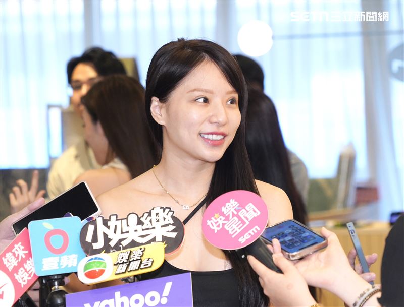 諶多芬透露孫生近況。（圖／記者趙于瑩攝影）