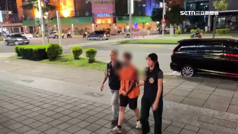 一頭短髮、手臂明顯刺青的新竹江姓女子，是嫌犯犯案車輛的權利車主