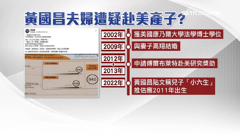 學者質疑「赴美待產」時間軸