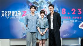 李國毅、孫可芳、劉冠廷為小公視《勇者動畫系列2》配音。（圖／公視提供）