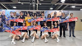 ▲調查局「捍衛國家安全，全民一起來！」宣導片在大巨蛋開箱。（圖／翻攝畫面）