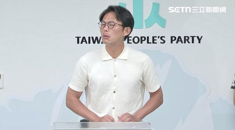 黃國昌談話。（圖／翻攝畫面）