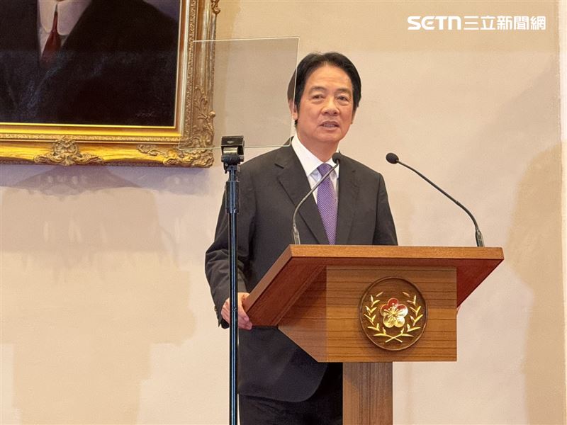 總統賴清德出面回應罷免、公投投票結果。（圖／記者劉秀敏攝影）