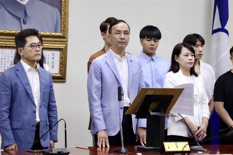 國民黨主席朱立倫呼籲即刻釋放因案在押中的前民眾黨主席柯文哲與國民黨黨工。（圖／翻攝自朱立倫臉書）