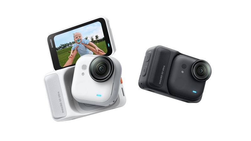 Insta360 GO Ultra搭載更大尺寸1/1.28吋感光元件與升級5nm AI 晶片