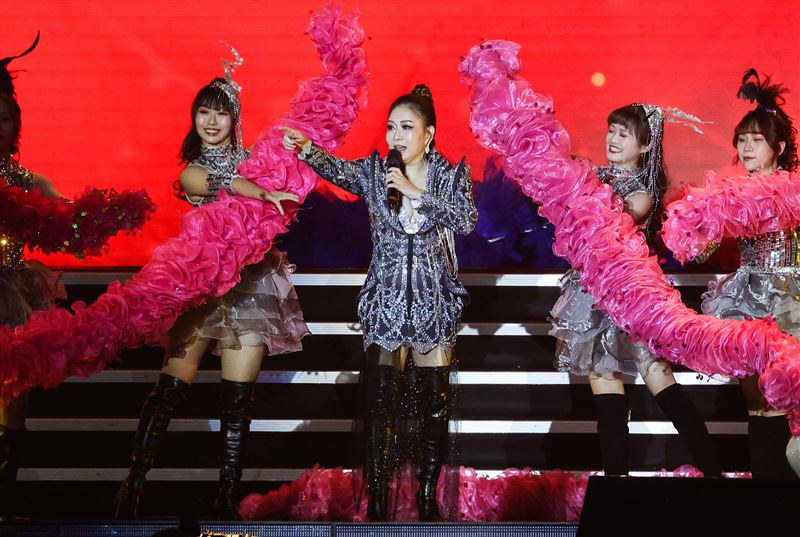 張秀卿在台南舉辦個人演唱會。（圖／名人演藝事業 提供）