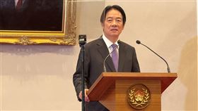 總統賴清德發表談話回應大罷免、核三重啟公投投票結果。（圖／記者劉秀敏攝影）