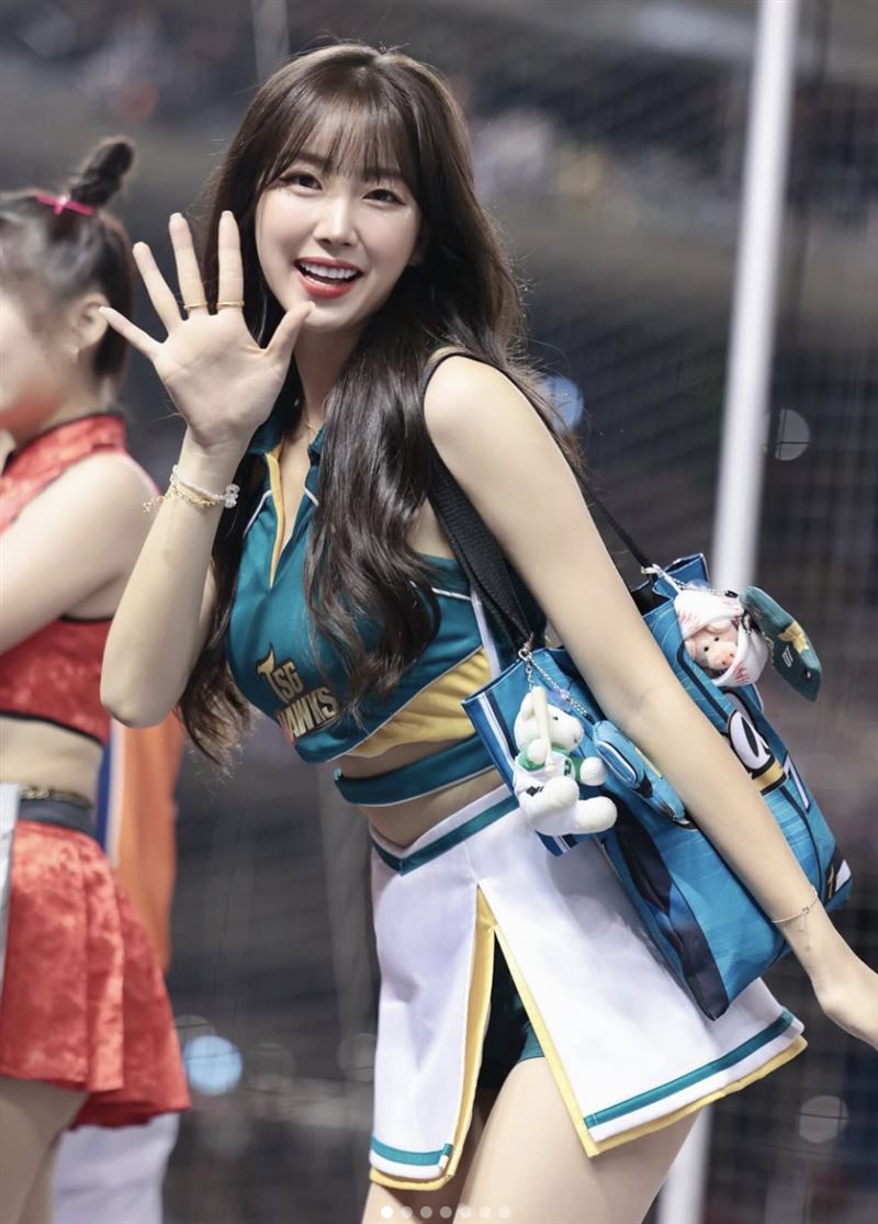 有「最強外掛」稱號的安芝儇。 （圖／翻攝自IG @wlgus2qh）