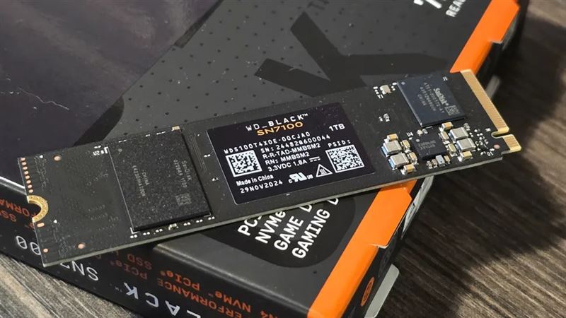 Windows11更新傳災情!用戶硬碟慘「消失」官方回應了 WD Black SN7100 是據稱不受更新影響的SSD之一。(圖/Future)
