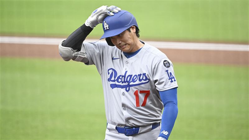 大谷19場上壘中斷　道奇2連敗分區第1沒了