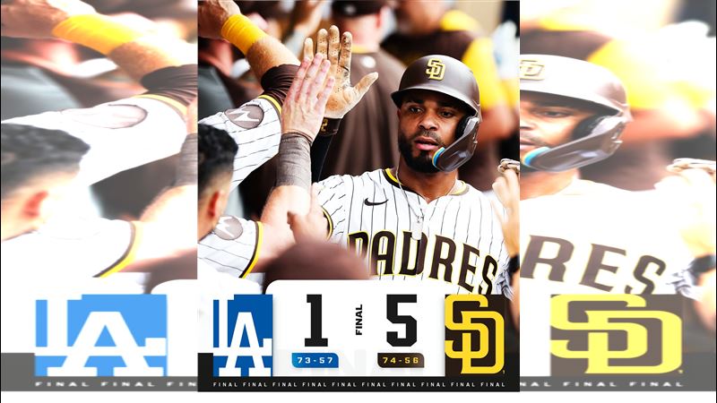 教士24日5：1擊敗道奇。（圖／翻攝自MLB X）