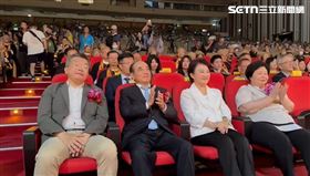 王金平、盧秀燕出席禪機山唯心聖教仙佛寺易經大學結業典禮。（圖／翻攝畫面）