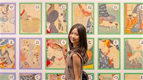 于卉喬去日本許多知名景點與展覽參觀 。(圖／光意娛樂提供)