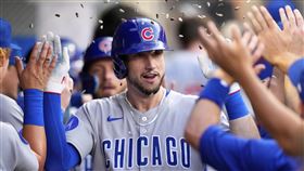 塔克（Kyle Tucker）24日本季首度單場雙響砲炸裂。（圖／美聯社／達志影像）