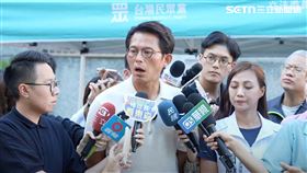 黃國昌日前嗆記者「問白癡問題」，今日出面澄清「你們誤會了」。（圖／翻攝畫面）