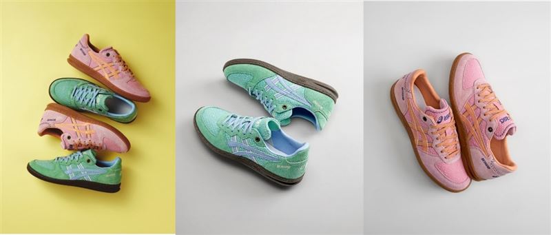 ASICS SKYHAND OG薄底鞋。（圖／品牌業者提供）