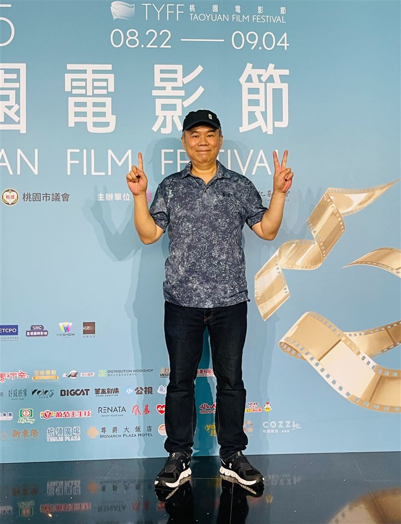 導演陳玉勳出席桃園電影節分享拍攝幕後趣事。（圖／桃園電影節提供）