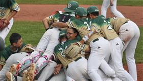 威廉波特世界少棒賽台灣7：0完封美國奪冠。（圖／美聯社／達志影像）