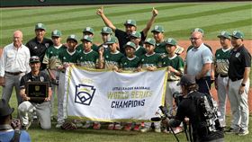 台灣擊敗美國獲威廉波特總冠軍台灣小將24日擊敗美國隊，獲得睽違29年的威廉波特世界少棒錦標賽總冠軍。中央社記者廖漢原威廉波特攝　114年8月25日