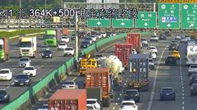 高雄,高雄市,車流,國道,追撞,回堵,事故,車禍圖片描述。（圖／翻攝自高公局網站） 