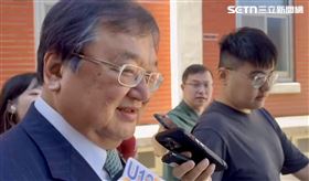 衛福部長邱泰源至今仍不願發出辭職聲明，對此他今日面對記者提問，僅回覆「謝謝大家的關心」。（圖／記者蔣季容攝影）