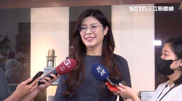 鄭麗文接受媒體聯訪，對於黨主席選戰她已經準備好了。（圖／翻攝畫面）