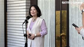 對於柯建銘表態慰留，吳思瑤表示「謝謝總召，也難為他了」。（圖／記者詹宜庭攝影）