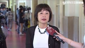 林月琴受訪回應將卸下民進黨團幹部職務。（圖／翻攝畫面）