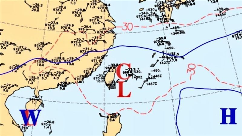 冷心低壓壟罩！「半個台灣」午後雷雨加劇