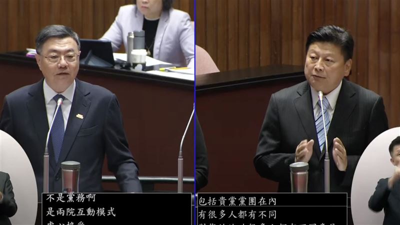 卓榮泰嗆傅崐萁離題:若韓國瑜在會制止你