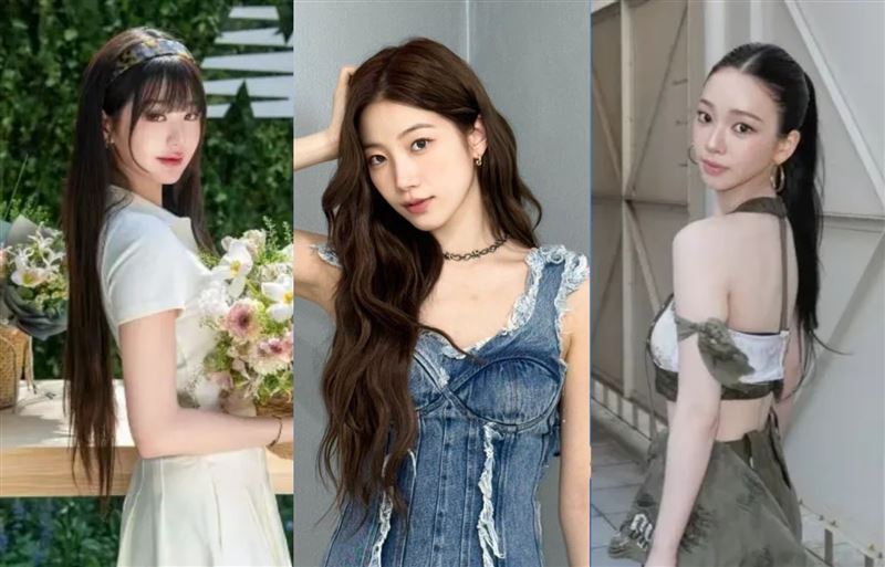 日網站票選最美KPOP女星，張員瑛（左）、中村一葉（中）、Karina（右）皆入榜。（圖／IG@for_everyoung10、&nbsp;zuhazana、katarinabluu）