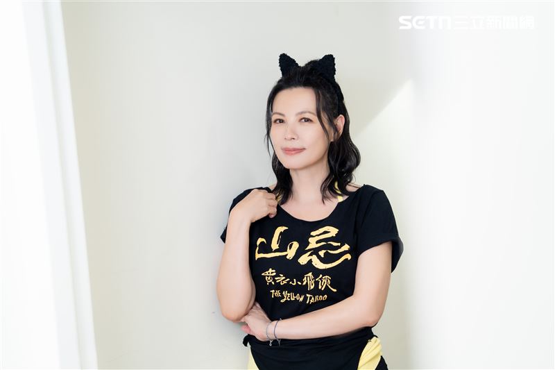 陳孝萱接受《三立新聞網》專訪。（圖／記者趙于瑩攝影）