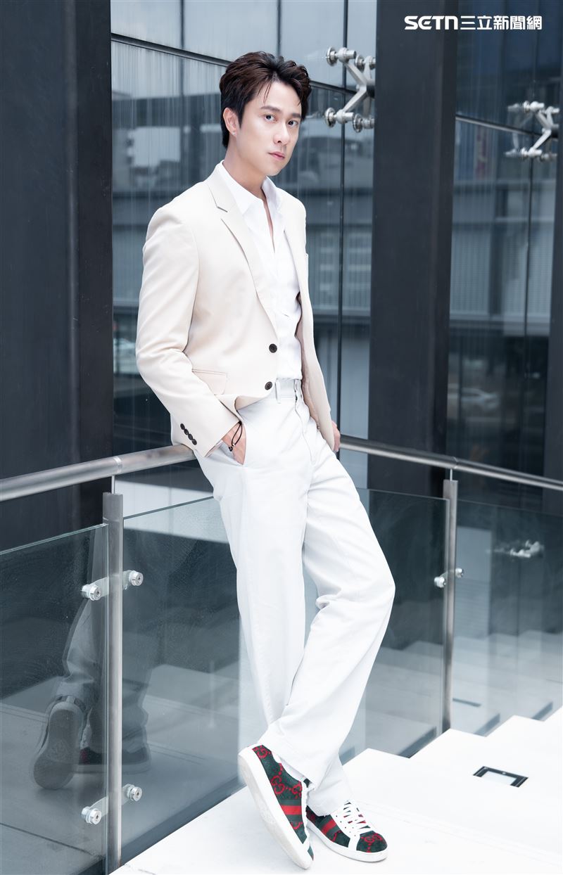 劉書宏接受《三立新聞網》專訪（圖／記者趙于瑩攝影）