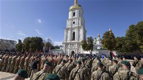 8月24日為烏克蘭獨立紀念日。（圖／美聯社／達志影像）
