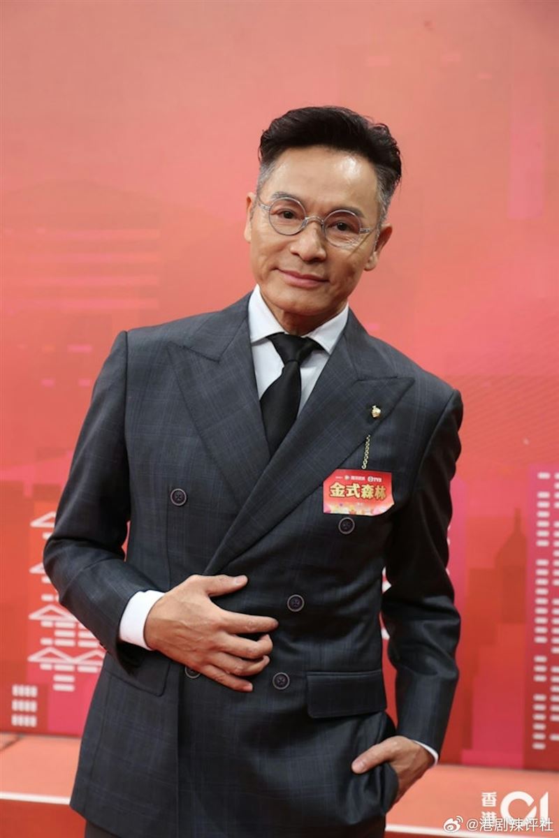 60歲港星郭晉安。（圖／翻攝自微博）