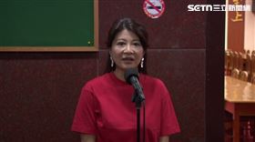 林楚茵受訪時引用黃國昌的話酸陳智菡，「妳問的是什麼白癡問題？」（圖／翻攝畫面）