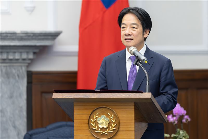 總統府重申賴清德立場，任何涉入司法的案件，不分黨派、不問何人，都是依法嚴懲、勿枉勿縱，「綠能也是一個例子。（資料圖／總統府提供）