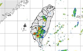  7縣市大雨特報。（圖／氣象署）